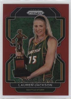 2022 Panini Prizm WNBA - [Base] - Red Prizm #30 - Lauren Jackson /199