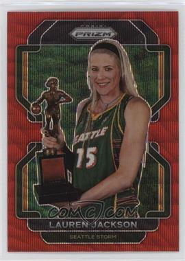 2022 Panini Prizm WNBA - [Base] - Ruby Wave Prizm #30 - Lauren Jackson