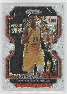 2022 Panini Prizm WNBA - [Base] - White Sparkle Prizm #158 - W25 - Tamika Catchings