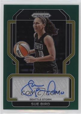 2022 Panini Prizm WNBA - Signatures - Green Prizm #SG-SBD - Sue Bird