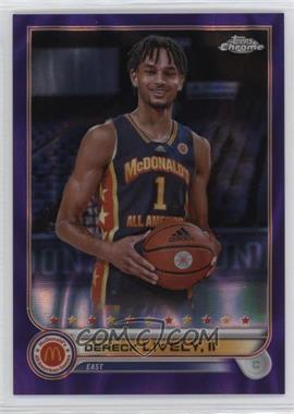 2022 Topps Chrome McDonald's All American - [Base] - Purple Lava Refractor #2.1 - Dereck Lively, II /299