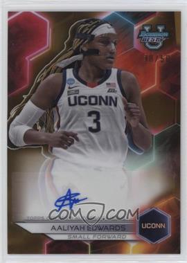 2023-24 Bowman University Best - Best of 2023 Autographs - Gold Refractor #B23-AE - Aaliyah Edwards /50