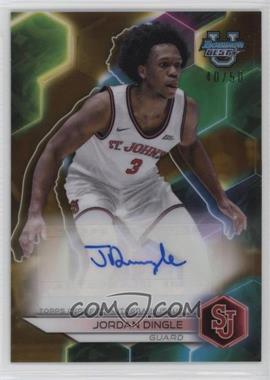 2023-24 Bowman University Best - Best of 2023 Autographs - Gold Refractor #B23-JDI - Jordan Dingle /50