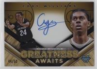 Cody Williams #/50