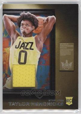 2023-24 Panini Court Kings - Debut Showcase Memorabilia #DSM-TAY - Taylor Hendricks