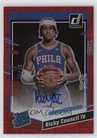 Rated Rookie - Ricky Council IV #/99