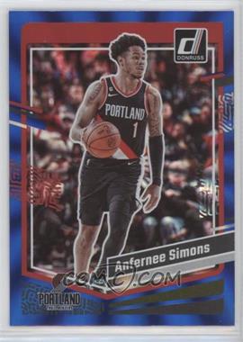 2023-24 Panini Donruss - [Base] - Holo Blue Laser #97 - Anfernee Simons /49