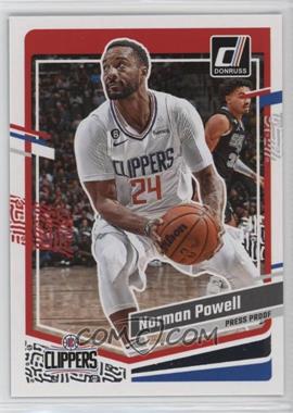 2023-24 Panini Donruss - [Base] - Silver Press Proof #136 - Norman Powell