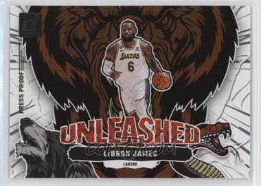 2023-24 Panini Donruss - Unleashed - Press Proof #1 - LeBron James