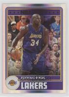 Hoops Tribute - Shaquille O'Neal #/199
