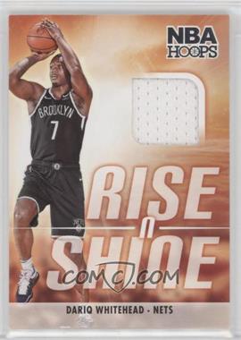 2023-24 Panini NBA Hoops - Rise N Shine Memorabilia #RS-WHI - Dariq Whitehead