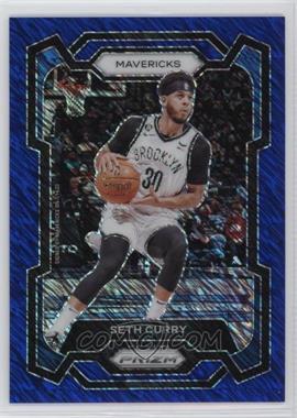 2023-24 Panini Prizm - [Base] - 1st Off the Line FOTL Blue Shimmer Prizm #219 - Seth Curry /35