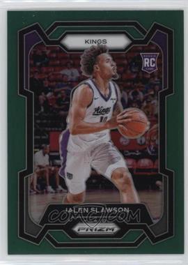 2023-24 Panini Prizm - [Base] - Green Prizm #149 - Jalen Slawson