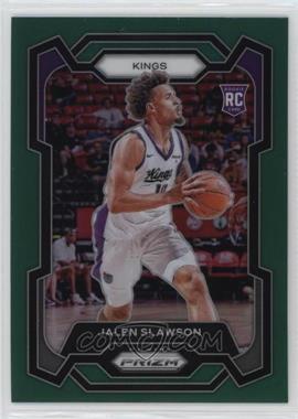 2023-24 Panini Prizm - [Base] - Green Prizm #149 - Jalen Slawson