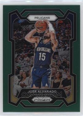 2023-24 Panini Prizm - [Base] - Green Prizm #244 - Jose Alvarado