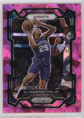 2023-24 Panini Prizm - [Base] - Pink Ice Prizm #117 - PJ Washington Jr.