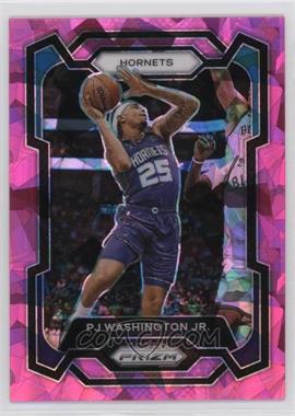 2023-24 Panini Prizm - [Base] - Pink Ice Prizm #117 - PJ Washington Jr.