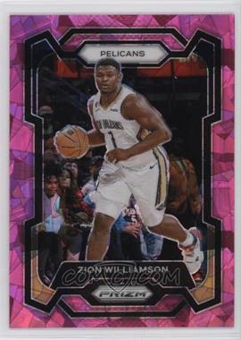 2023-24 Panini Prizm - [Base] - Pink Ice Prizm #27 - Zion Williamson