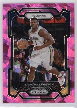 2023-24 Panini Prizm - [Base] - Pink Ice Prizm #27 - Zion Williamson