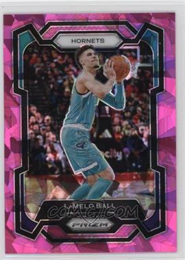 2023-24 Panini Prizm - [Base] - Pink Ice Prizm #41 - LaMelo Ball