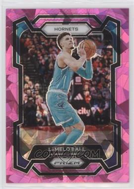 2023-24 Panini Prizm - [Base] - Pink Ice Prizm #41 - LaMelo Ball