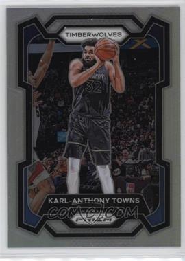 2023-24 Panini Prizm - [Base] - Silver Prizm #78 - Karl-Anthony Towns