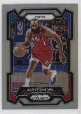 2023-24 Panini Prizm - [Base] - Silver Prizm #98 - James Harden