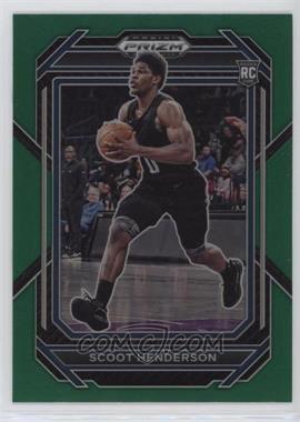 2023-24 Panini Prizm Draft Picks - [Base] - Green Prizm #24 - Scoot Henderson