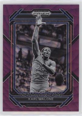 2023-24 Panini Prizm Draft Picks - [Base] - Purple Wave Prizm #93 - Karl Malone