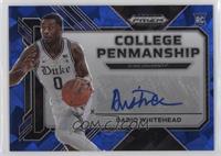 Dariq Whitehead #/49