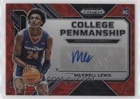 Maxwell Lewis #/40