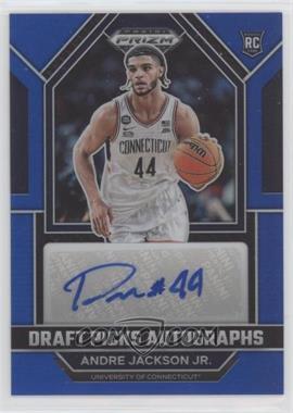 2023-24 Panini Prizm Draft Picks - Draft Picks Autographs - Blue Prizm #DPA-AJJ - Andre Jackson Jr. /125