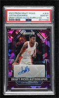 Justin Edwards [PSA 10 GEM MT] #/99