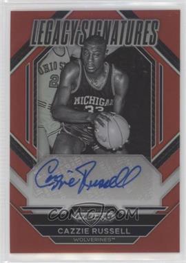 2023-24 Panini Prizm Draft Picks - Legacy Signatures - Red Prizm #LS-CZR - Cazzie Russell /149