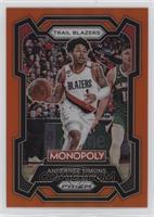 Anfernee Simons #/124