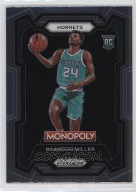 2023-24 Panini Prizm Monopoly - [Base] #15 - Brandon Miller