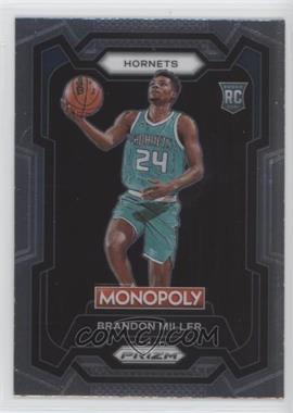 2023-24 Panini Prizm Monopoly - [Base] #15 - Brandon Miller