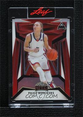 2023 Leaf Metal Paige Bueckers - [Base] - Red #MB-1 - Paige Bueckers /199 [Uncirculated]