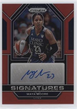 2023 Panini Prizm WNBA - Signatures - Red Prizm #SG-MYM - Maya Moore /99 [EX to NM]