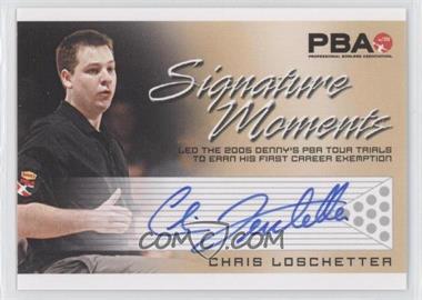 2008 Rittenhouse PBA - Signature Moments #_CHLO - Chris Loschetter