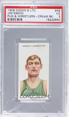 1908 Ogden's Pugilists & Wrestlers - Tobacco [Base] #49 - Jim Esson [PSA 3 VG]