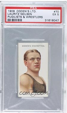 1909 Ogden's Pugilists & Wrestlers Series 2 - Tobacco [Base] #70 - Lauritz Neilsen [PSA 5 EX]