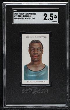 1909 Ogden's Pugilists & Wrestlers Series 2 - Tobacco [Base] #73 - Sam Langford [SGC 2.5 GOOD+]