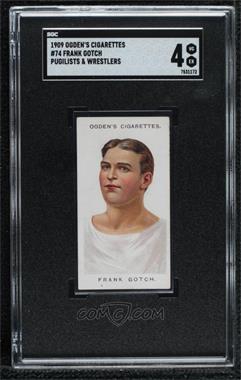 1909 Ogden's Pugilists & Wrestlers Series 2 - Tobacco [Base] #74 - Frank Gotch [SGC 4 VG/EX]