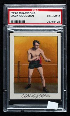 1910 ATC T220 Champion Athlete & Prize Fighter Series - Tobacco [Base] - Mecca Back #_JAGO - Jack Goodman [PSA 6 EX‑MT]