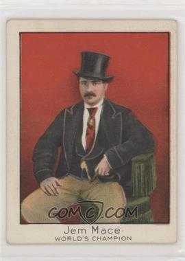 1910 ATC T220 Champion Athlete & Prize Fighter Series - Tobacco [Base] - Mecca Back #_JEMA - Jem Mace [Good to VG‑EX]