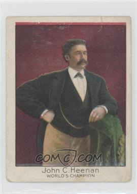 1910 ATC T220 Champion Athlete & Prize Fighter Series - Tobacco [Base] - Mecca Back #_JOHE - John C. Heenan [Good to VG‑EX]