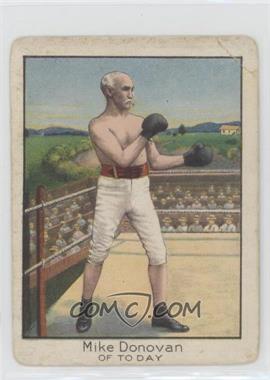1910 ATC T220 Champion Athlete & Prize Fighter Series - Tobacco [Base] - Mecca Back #_MIDO.1 - Mike Donovan (Of Today) [Poor to Fair]
