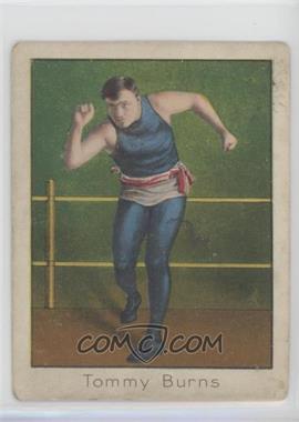 1910 ATC T220 Champion Athlete & Prize Fighter Series - Tobacco [Base] - Mecca Back #_TOBU - Tommy Burns [Poor to Fair]
