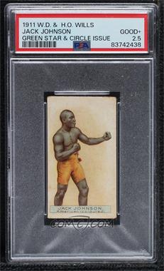 1911 Wills Boxers - Tobacco [Base] #_JAJO - Jack Johnson [PSA 2.5 GOOD+]